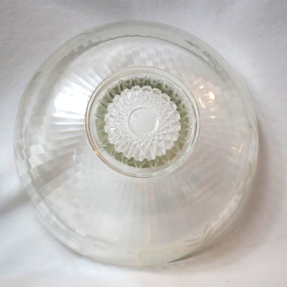 Marquis By Waterford Sheridan Crystal Bowl with Etched Flowers and Leaves - Picture 5 of 6